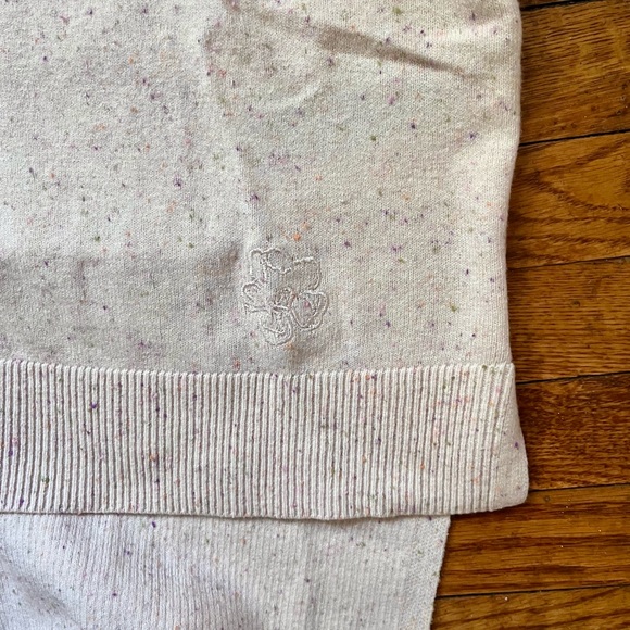 Ted Baker Krystna CottonBalloon Sleeve Knit Top Crew Neck Sweater | Size 1 - Picture 8 of 10
